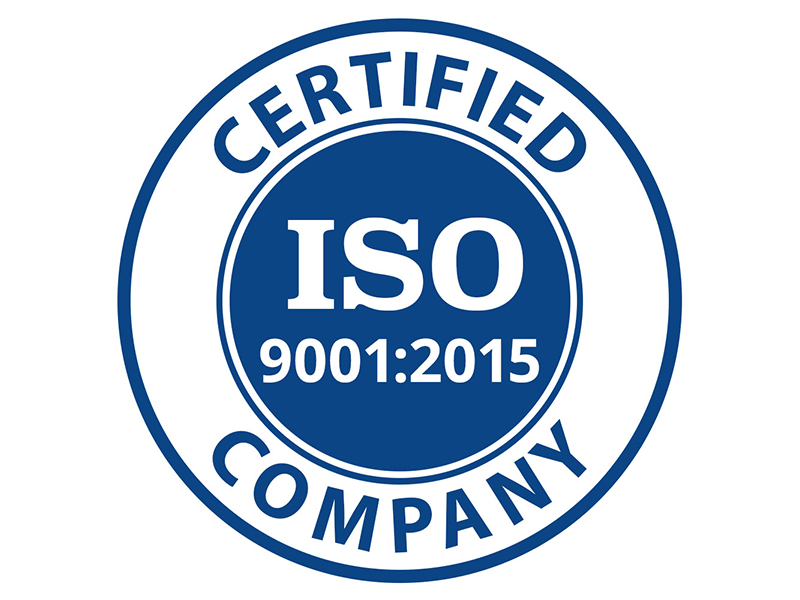 ISO 9001 Sertifikası